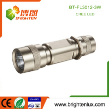 Factory Custom Made Aluminum Material High Quality Gold Color Pocket Bright usa Cree Q3/Q5 led Torches for Sale